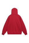 Balenciaga, Men's Hoodie, Red