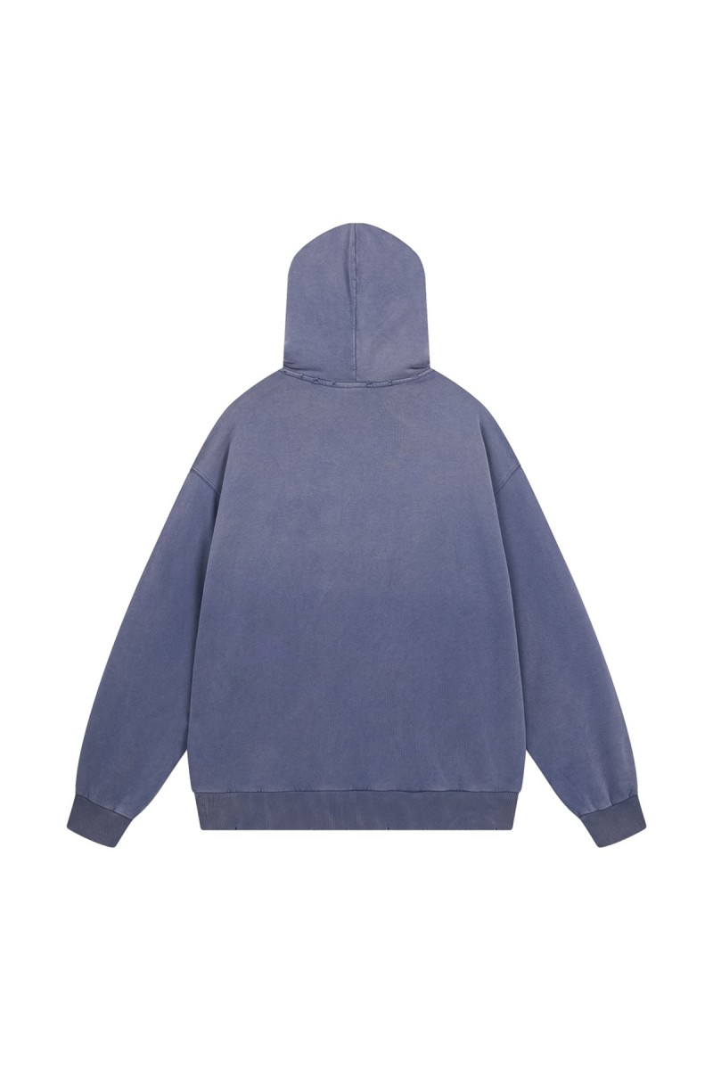 Balenciaga, Men's Hoodie, Blue