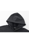 Balenciaga, Men's Hoodie, Black