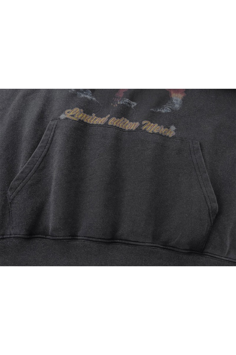 Balenciaga, Men's Hoodie, Black