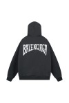 Balenciaga, Men's Hoodie, Black