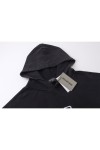 Balenciaga, Men's Hoodie, Black