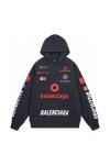 Balenciaga, Men's Hoodie, Black