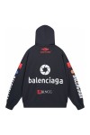 Balenciaga, Men's Hoodie, Black