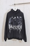 Balenciaga, Men's Hoodie, Black