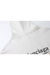 Balenciaga, Men's Hoodie, Creme