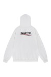 Balenciaga, Men's Hoodie, White