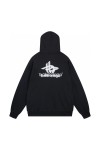 Balenciaga, Men's Hoodie, Black