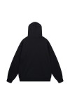 Balenciaga, Men's Hoodie, Black