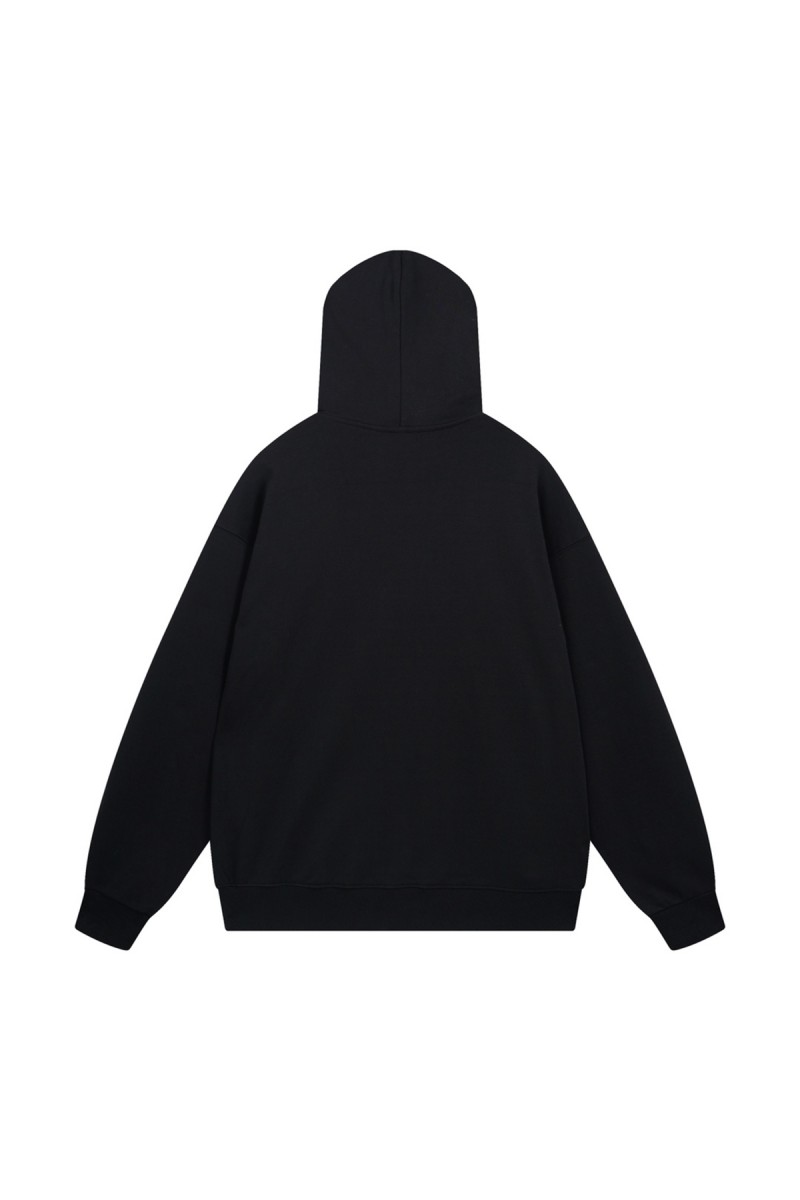 Balenciaga, Men's Hoodie, Black