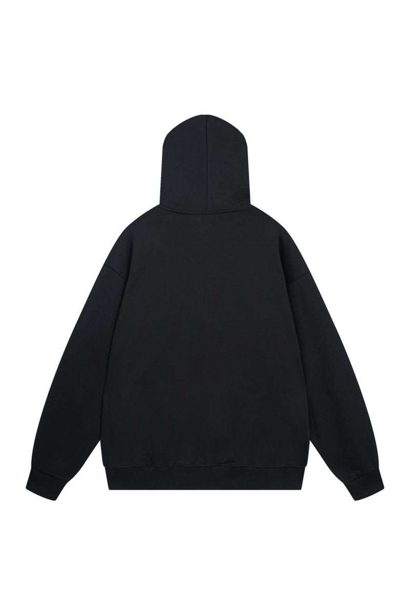 Balenciaga, Men's Hoodie, Black