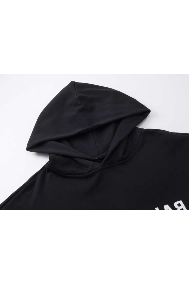 Balenciaga, Men's Hoodie, Black