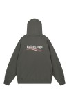 Balenciaga, Men's Hoodie, Grey