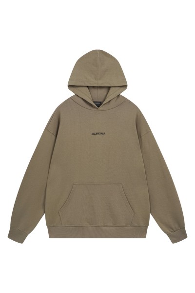 Balenciaga, Men's Hoodie, Khaki