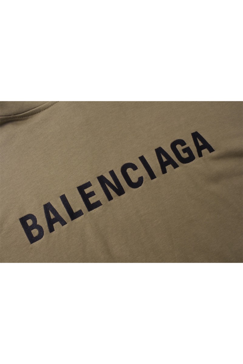 Balenciaga, Men's Hoodie, Khaki