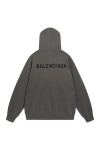 Balenciaga, Men's Hoodie, Grey