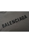 Balenciaga, Men's Hoodie, Grey