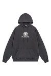 Balenciaga, Men's Hoodie, Black