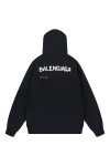 Balenciaga, Men's Hoodie, Black