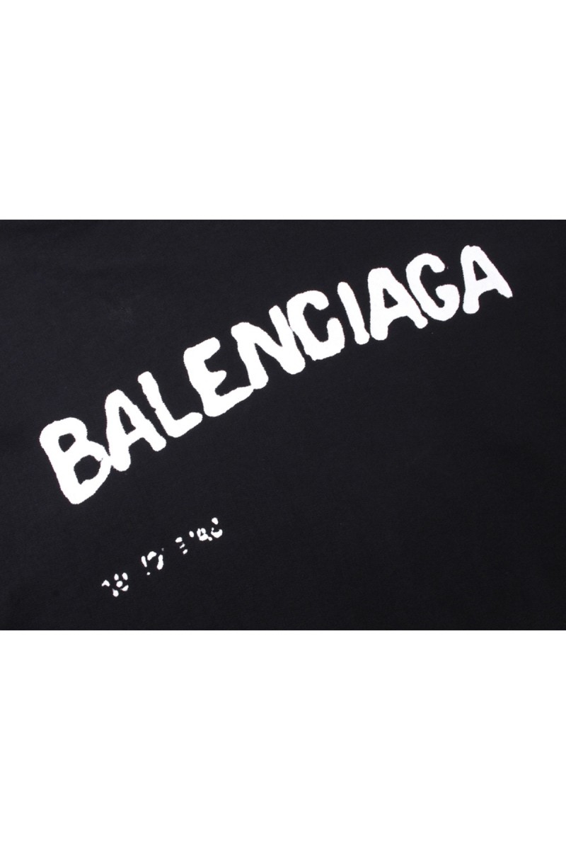 Balenciaga, Men's Hoodie, Black