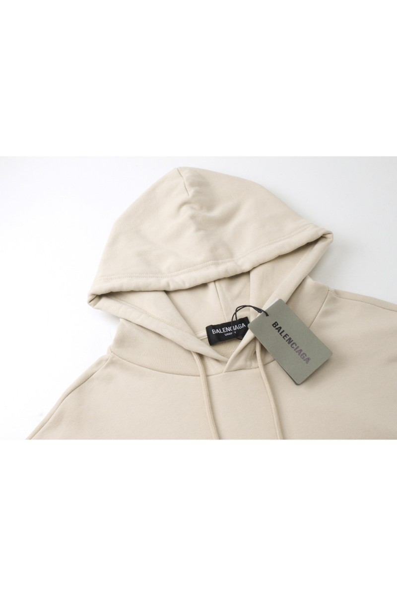 Balenciaga, Men's Hoodie, Beige