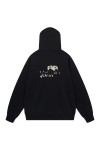 Balenciaga, Men's Hoodie, Black