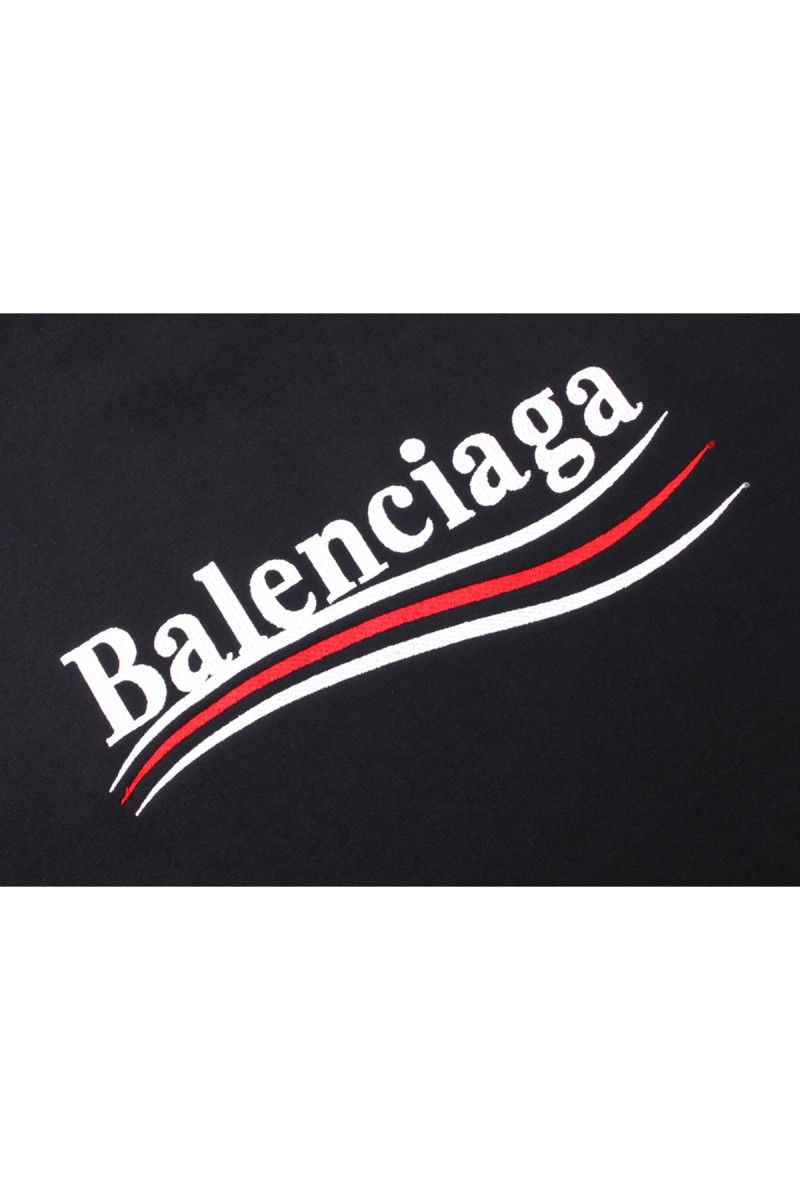 Balenciaga, Men's Hoodie, Black