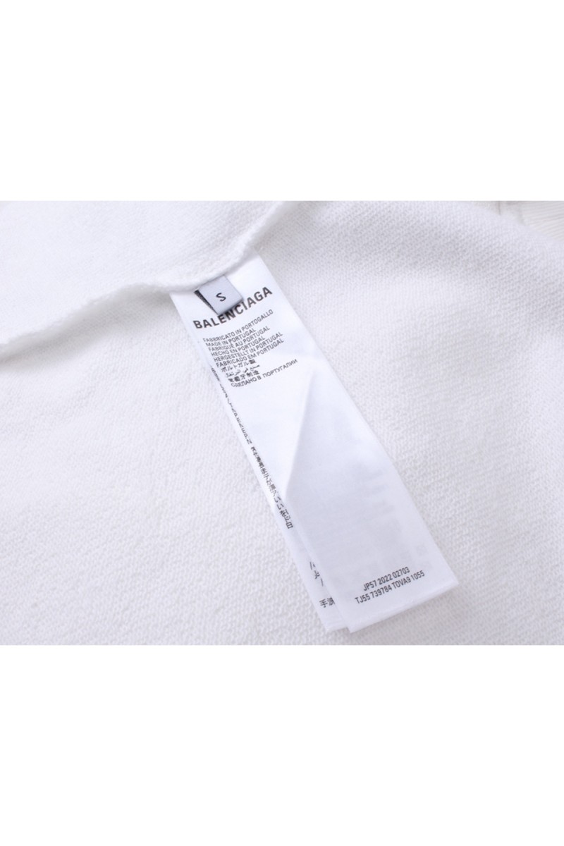 Balenciaga, Men's Hoodie, White