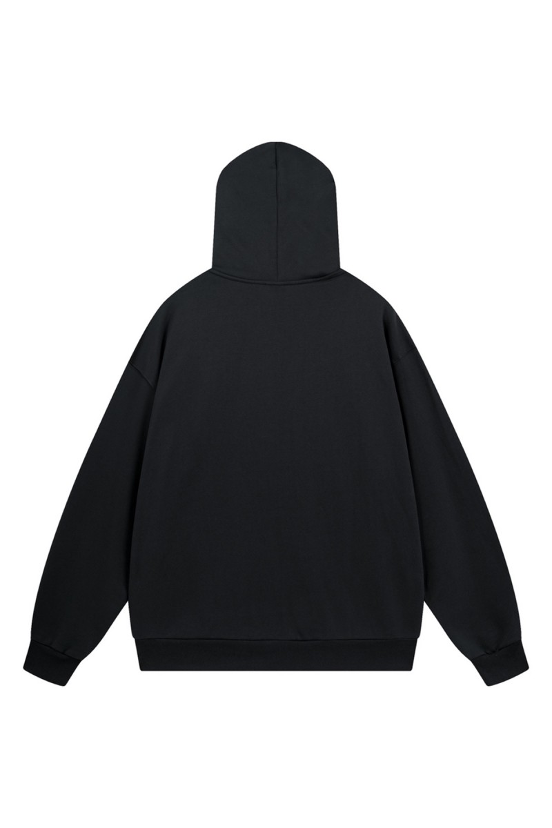 Balenciaga, Men's Hoodie, Black