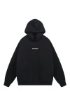 Balenciaga, Men's Hoodie, Black