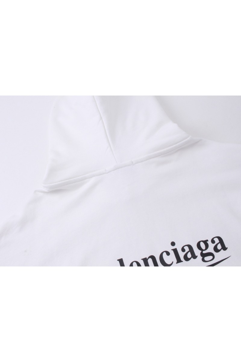 Balenciaga, Men's Hoodie, White