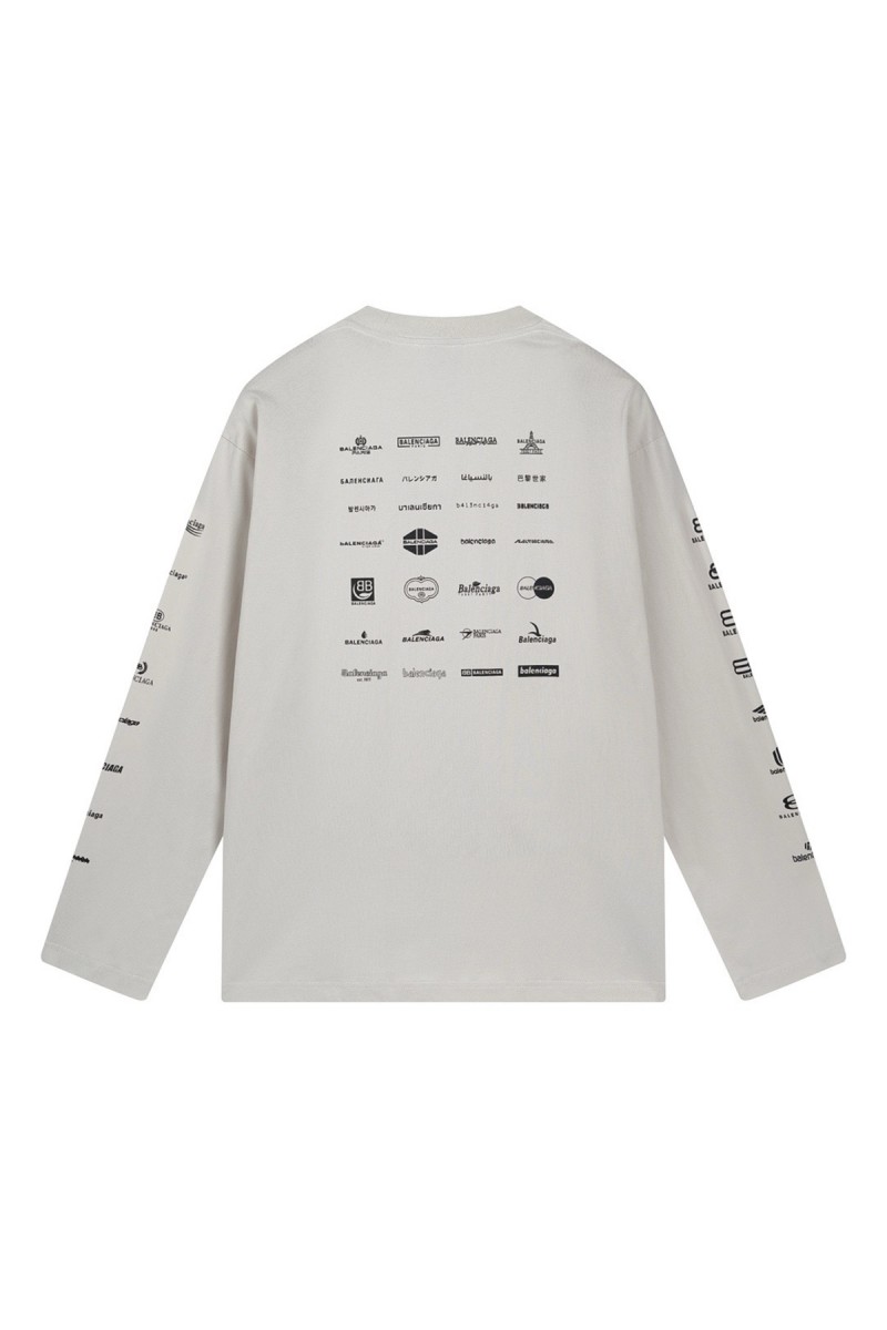 Balenciaga, Men's Pullover, Grey