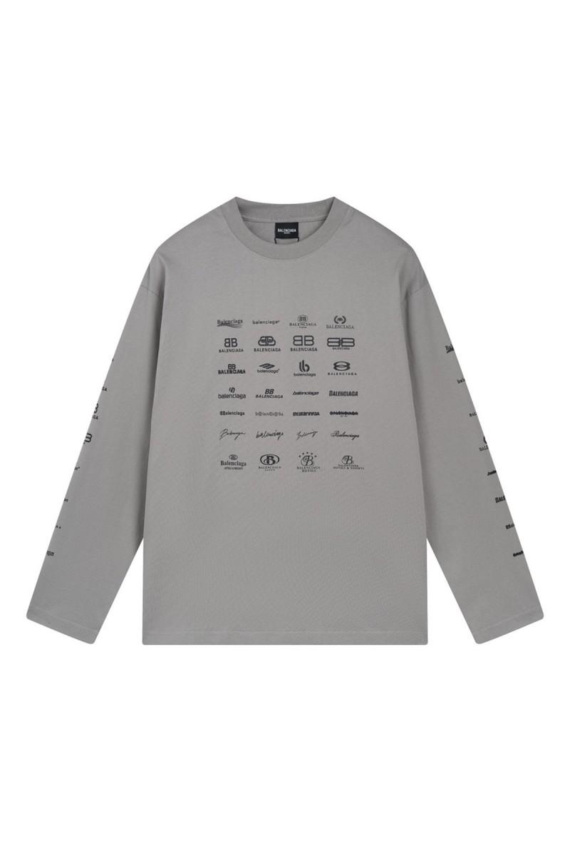 Balenciaga, Men's Pullover, Grey