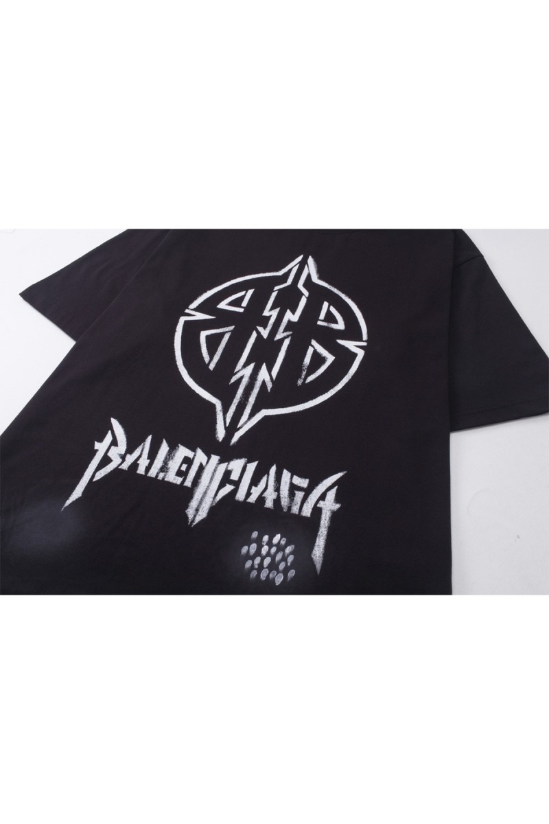 Balenciaga, Men's T-Shirt, Black