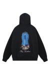 Balenciaga, Men's Hoodie, Black