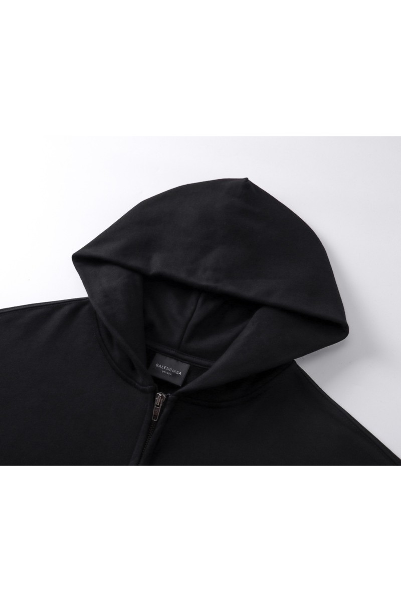 Balenciaga, Men's Hoodie, Black