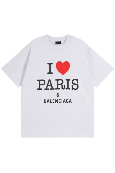 Balenciaga, Men's T-Shirt, White