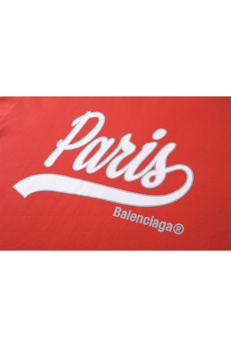 Balenciaga, Men's T-Shirt, Red