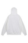 Balenciaga, Men's Hoodie, White