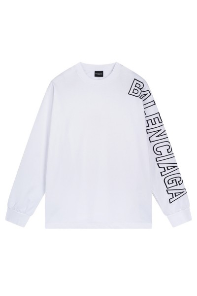 Balenciaga, Men's Pullover, White