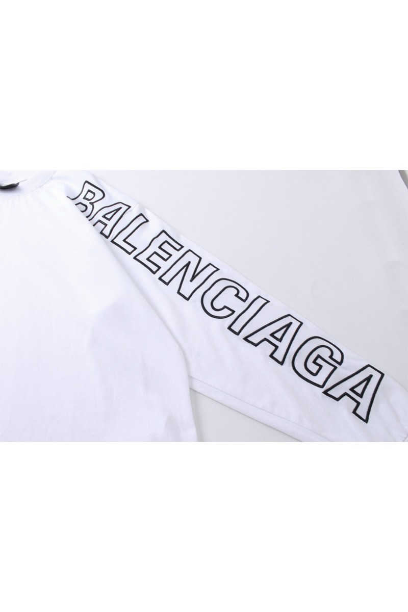 Balenciaga, Men's Pullover, White