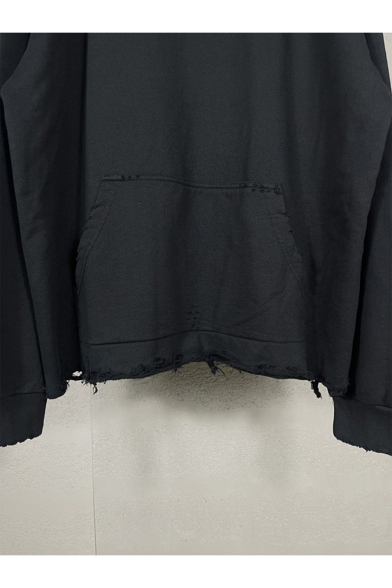 Balenciaga, Men's Hoodie, Black