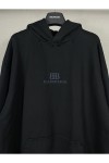 Balenciaga, Men's Hoodie, Black