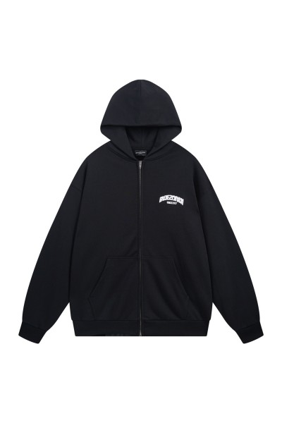 Balenciaga, Men's Hoodie, Black