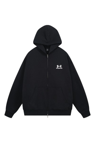 Balenciaga, Men's Hoodie, Black