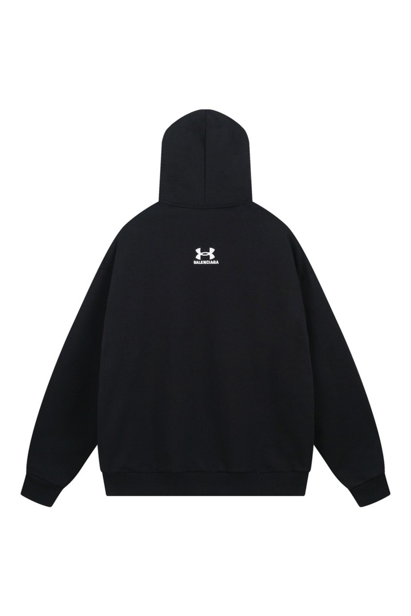 Balenciaga, Men's Hoodie, Black