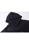 Balenciaga, Men's Hoodie, Black