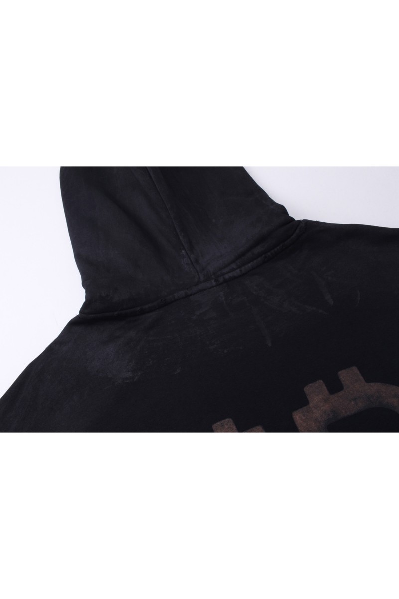 Balenciaga, Men's Hoodie, Black