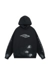 Balenciaga, Men's Hoodie, Black