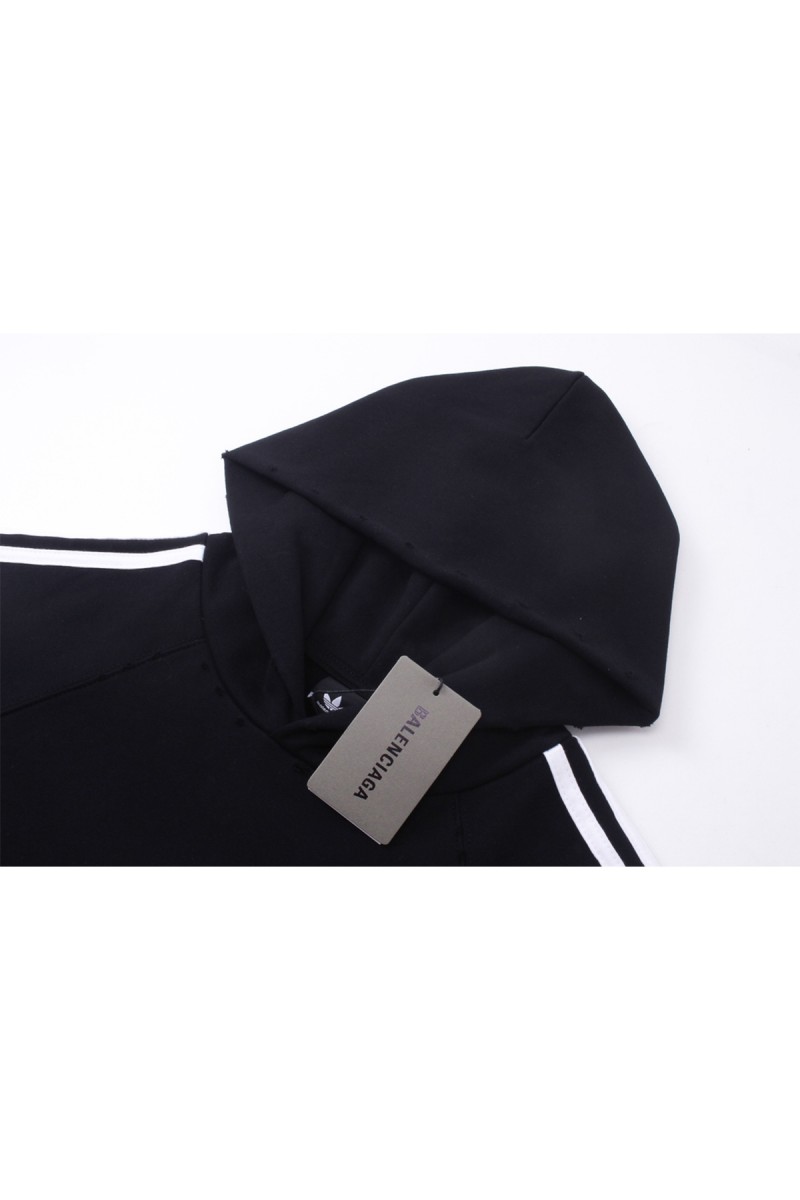 Balenciaga, Men's Hoodie, Black